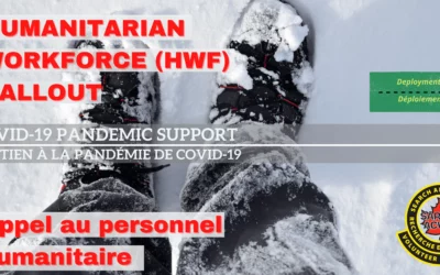 HUMANITARIAN WORKFORCE CALL-OUT:COVID-19 SUPPORT – Deployment Complete