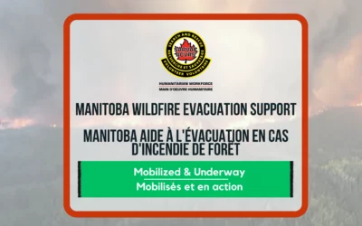 Mise à jour du déploiement | Feux de forêt au Manitoba